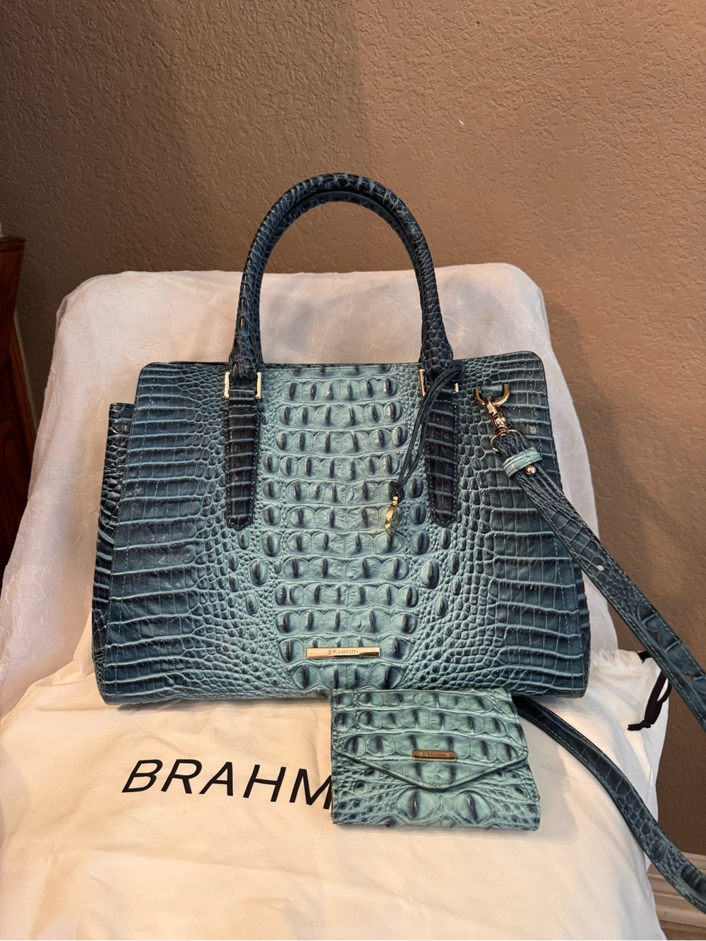 Brahmin purse and wallet